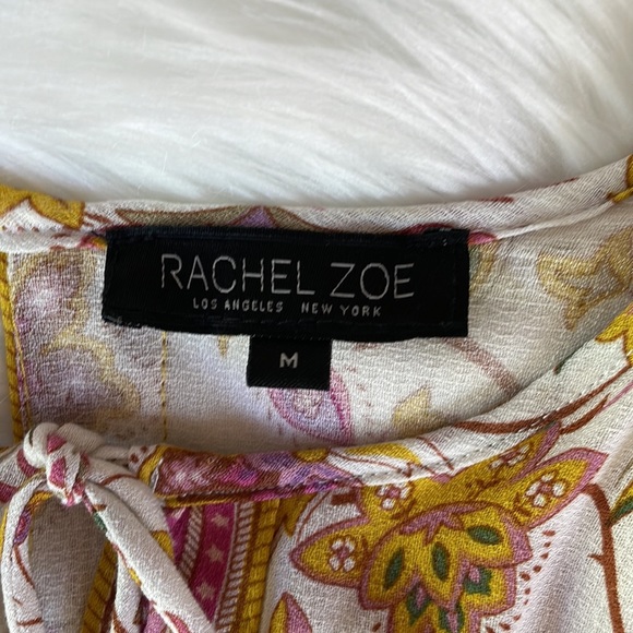 Rachel Zoe floral tunic dress NWOT size M - Picture 9 of 11